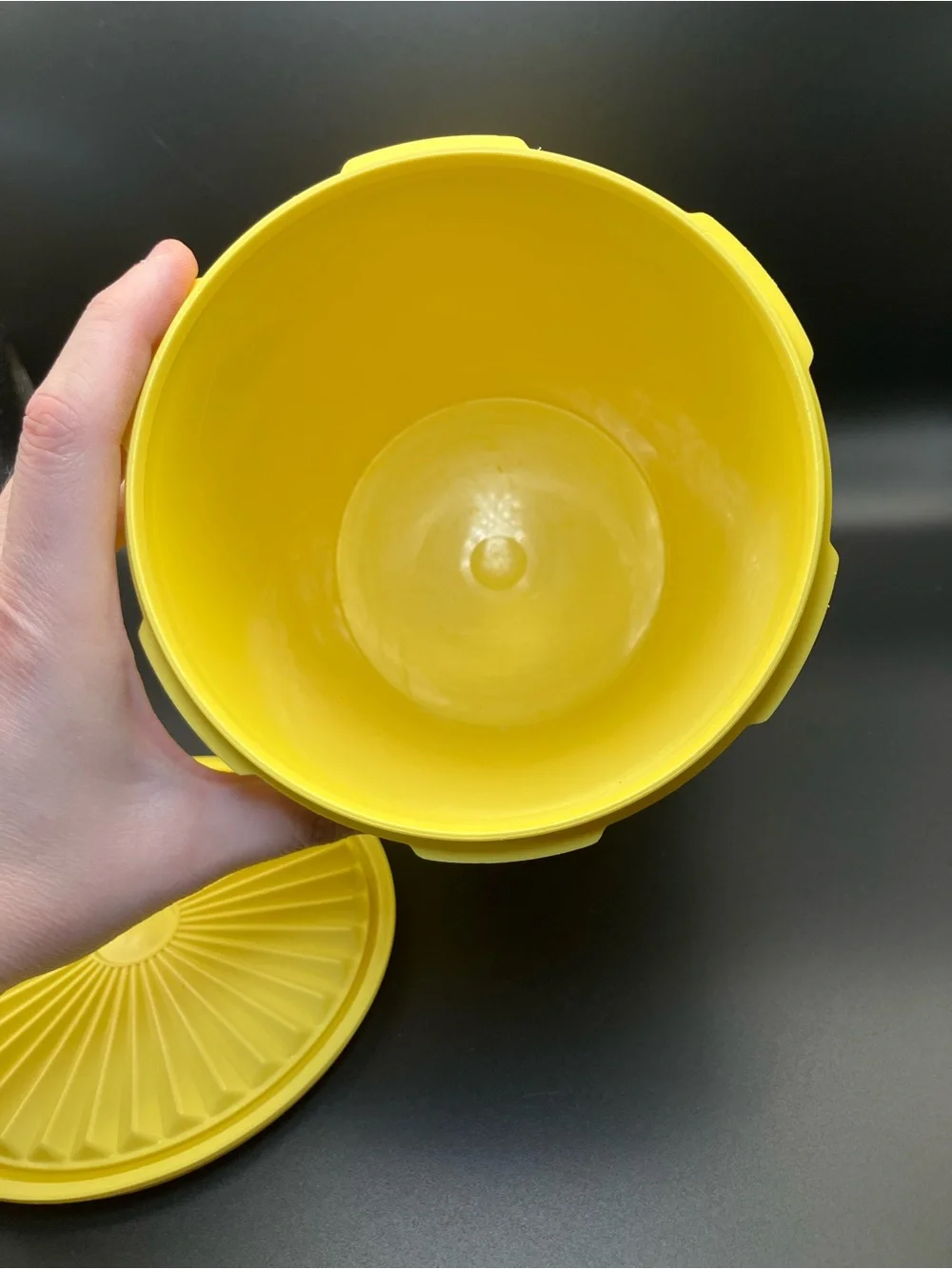 Tupperware vibrant yellow